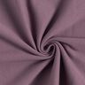 Bündchenstoff Uni – aubergine | Reststück 100cm,  thumbnail number 1
