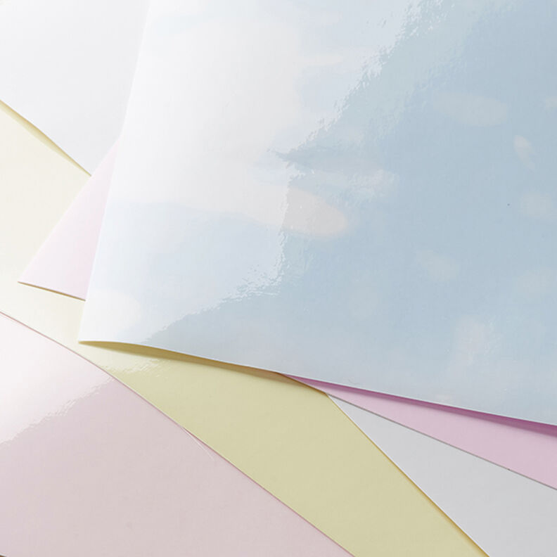 Vinylfolie Farbänderung bei Kälte Din A4 – transparent/pink,  image number 5