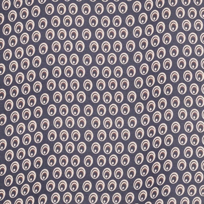 Chiffon Pfauenauge – marineblau/marineblau,  image number 1