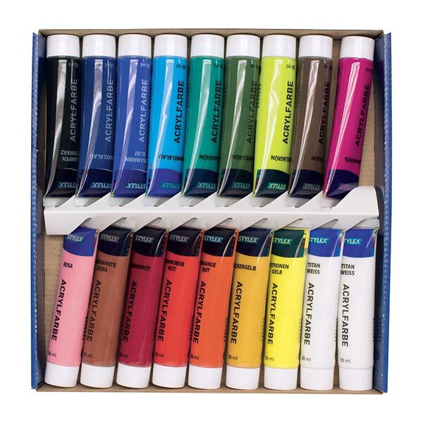 Acrylfarben-Set XL [18x36ml],  image number 1