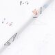 Baumwollpopeline Mathe – weiss,  thumbnail number 4