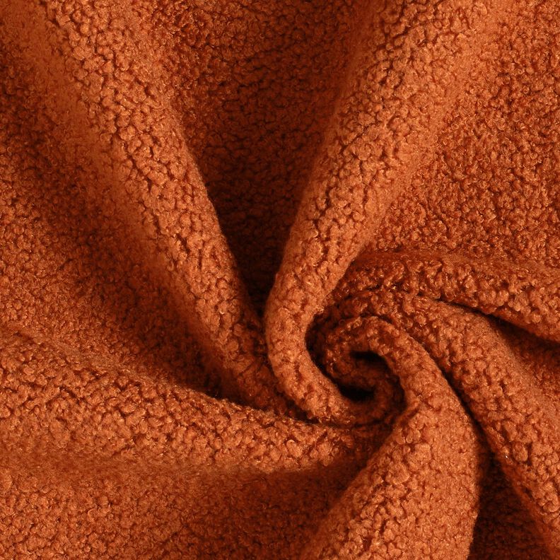 Polsterstoff Schaffelloptik – terracotta,  image number 1