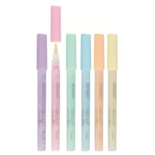 Lackmarker-Set Acrylstifte [6Stk.], Pastellfarben, 