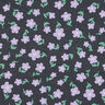 Sweatshirt Blumen | by Poppy – anthrazit/flieder,  thumbnail number 1