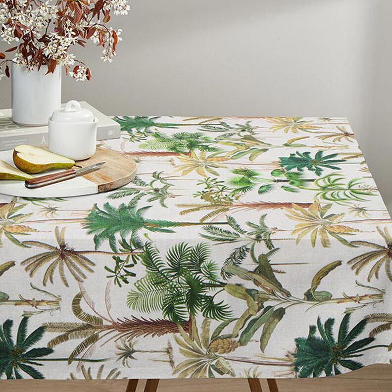 Outdoorstoff Canvas Palmen – natur/helloliv,  image number 11