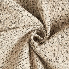 Polsterstoff bunt gewebt – greige/schwarz, 