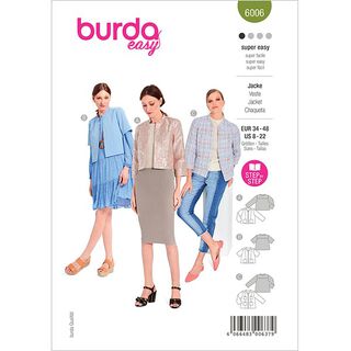 Jacke | Burda 6006 | 34–48, 
