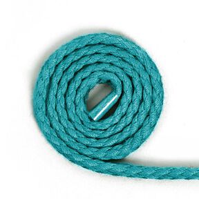 Baumwollkordel uni - türkisblau, 
