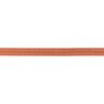 Elastisches Einfassband (Falzgummi) glänzend [15 mm] – terracotta,  thumbnail number 1