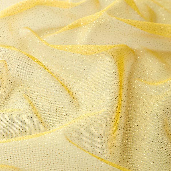 Glitzertüll Royal – gelb/gold