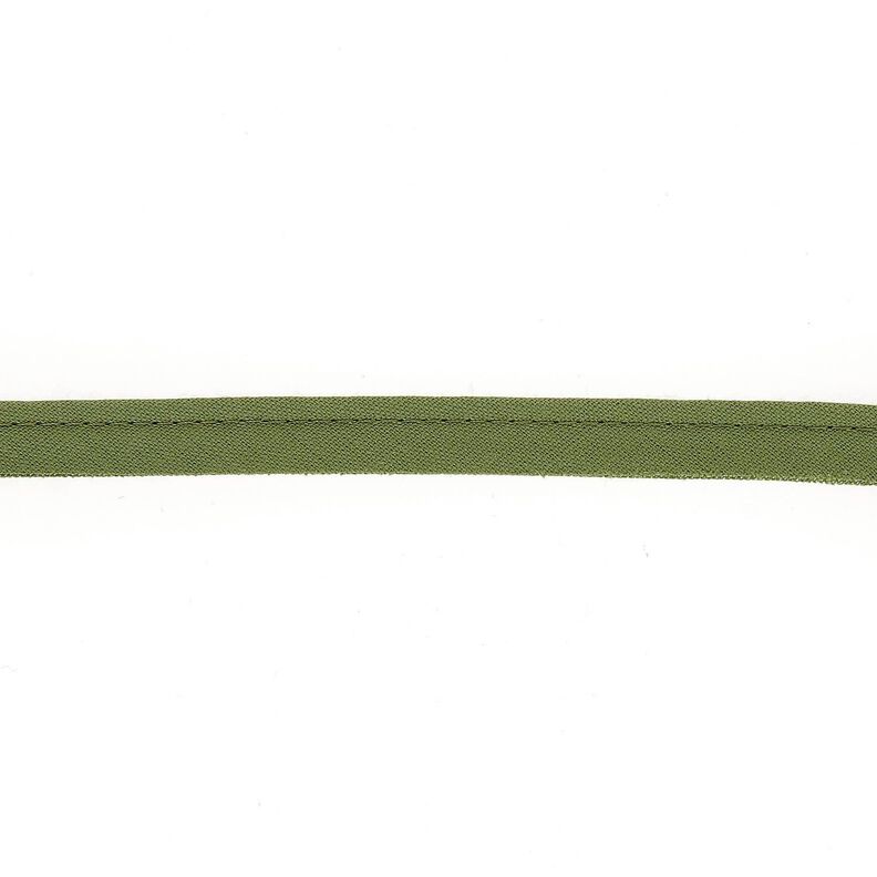 Paspelband Polycotton [10 mm] – khaki,  image number 1
