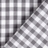 Baumwollstoff Vichykaro 1 cm – perlgrau/weiss,  thumbnail number 4