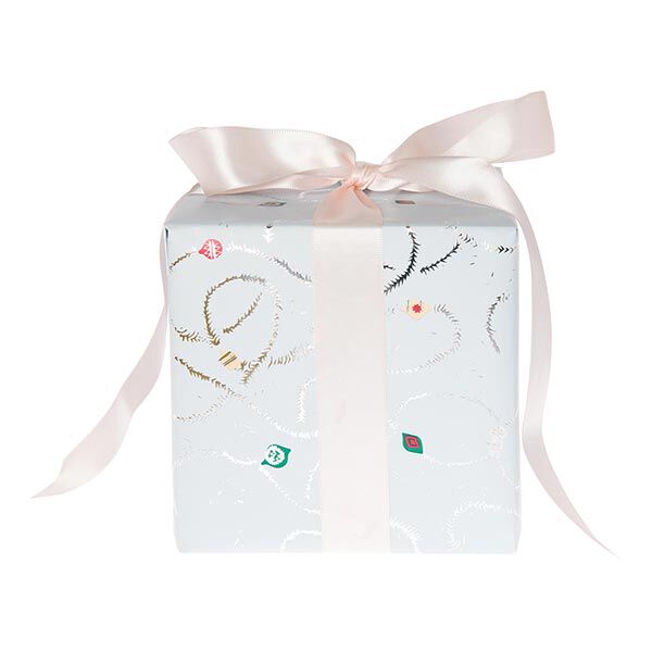 Geschenkpapier Baumschmuck [ 70 cm x 2 m ] | Rico Design – blau,  image number 3