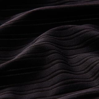 Ausbrenner Jersey Streifen – schwarz, 