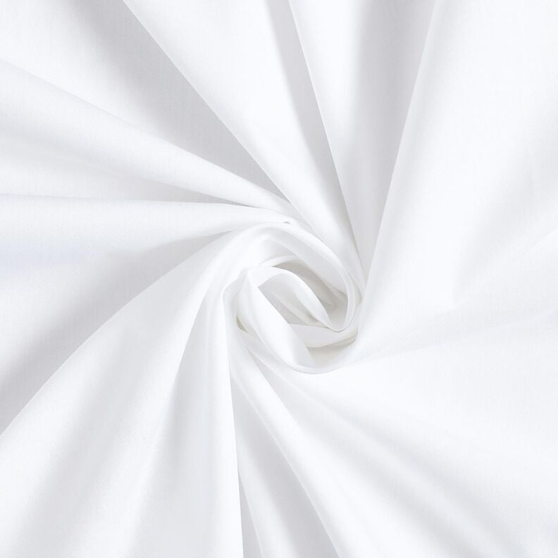 GOTS Baumwollpopeline | Tula &ndash; weiss,  image number 1