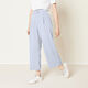 Leinen-Baumwoll-Mix Streifen schmal – jeansblau/wollweiss,  thumbnail number 7