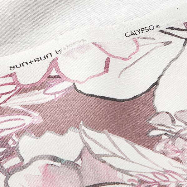 Outdoorstoff Aquarell Blüten – beere, image number 5