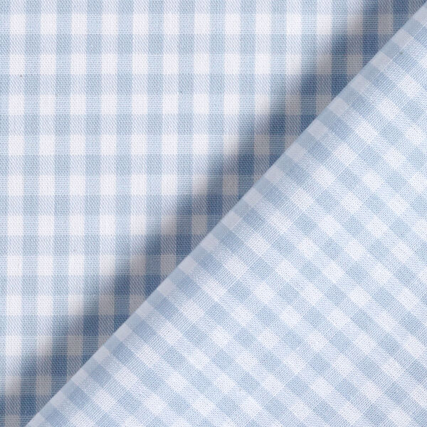 Baumwollstoff Vichy - 0,5 cm – babyblau | Reststück 50cm