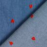 Chambray  – jeansblau/feuerrot,  thumbnail number 4