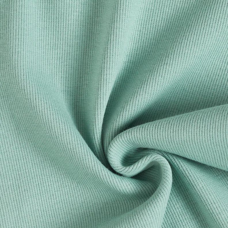 2x2 Bündchen Uni – eukalyptus,  image number 1