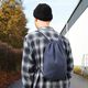 Dekostoff Canvas – stahlblau,  thumbnail number 6