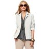 Bi-Stretch Gabardine – wollweiss,  thumbnail number 6