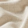 Gardinenstoff eingewebte Struktur 300 cm – hellbeige,  thumbnail number 2