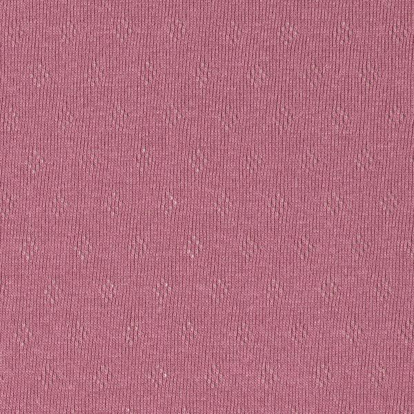Feinstrickjersey mit Lochmuster – pastellviolett,  image number 3