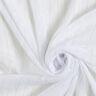 Chiffon Dobby Metallic Nadelstreifen – weiss/silber metallic,  thumbnail number 3