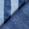 Frotteestoff Bambus Blockstreifen – hellblau/marineblau,  thumbnail number 5