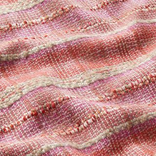 Mantelstoff Woll-Mix Bouclé – pink, 