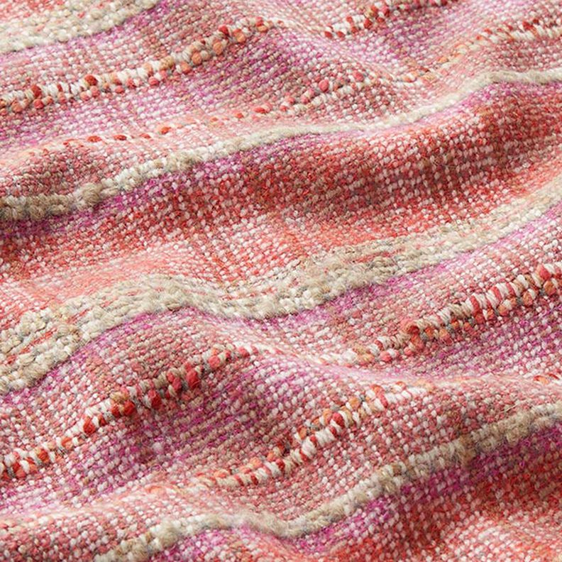 Mantelstoff Woll-Mix Bouclé – pink,  image number 2