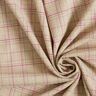 Viskose-Mix Glencheck mit Lurex – mandel/traube,  thumbnail number 3