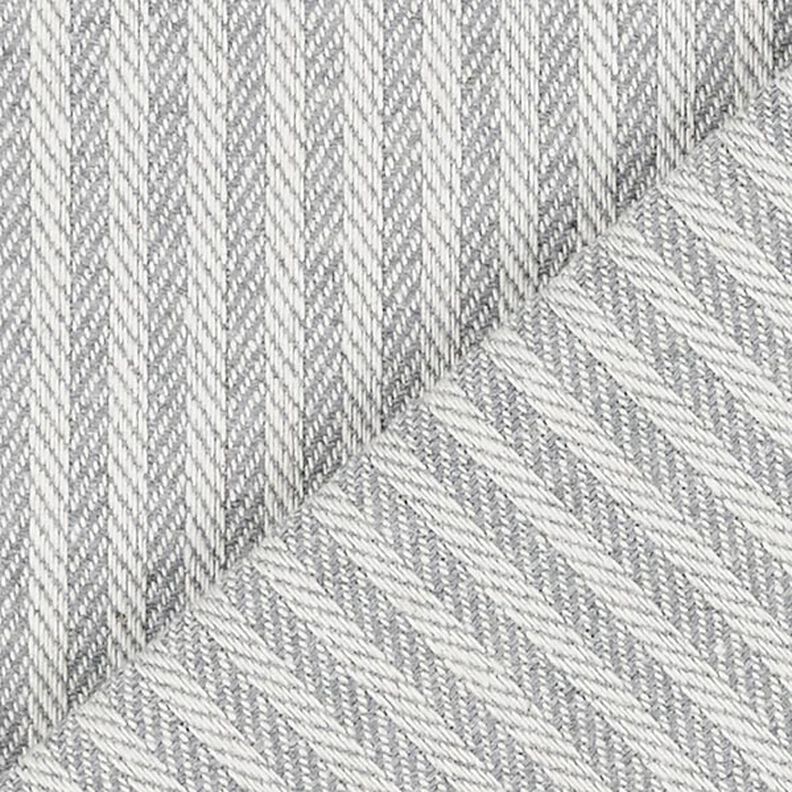 Möbelstoff Jacquard Streifen – hellgrau,  image number 3