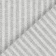 Möbelstoff Jacquard Streifen – hellgrau,  thumbnail number 3