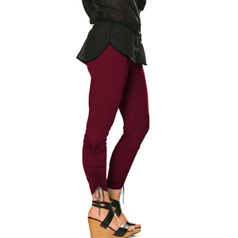 Viskose Jersey Medium – bordeauxrot,  image number 3