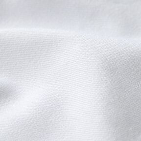 Stretch-Denim Baumwoll-Mix medium – weiss | Reststück 80cm, 