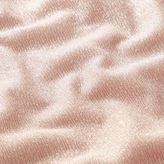 Jersey Crinkle Metallic-Look – lachs, 