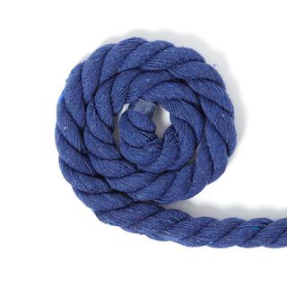 Baumwollkordel [Ø 14 mm] - blau, 