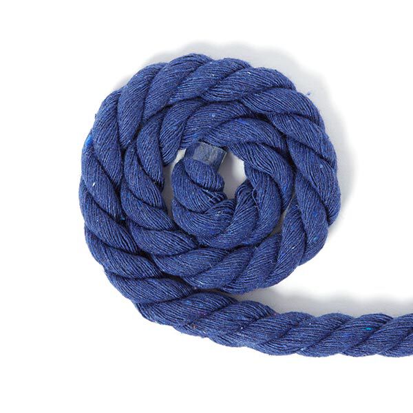 Baumwollkordel [Ø 14 mm] - blau,  image number 1