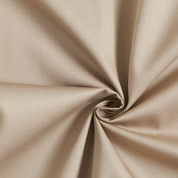Baumwollköper Uni – beige | Reststück 50cm