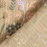 GOTS Musselin/ Doppel-Krinkel Gewebe Frühlingsblumenwiese | Poppy Fabrics – dunkelbeige,  thumbnail number 4