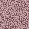 Viskose-Leinen-Mix Leo Print | Poppy Fabrics – hellaltrosa/aubergine,  thumbnail number 1