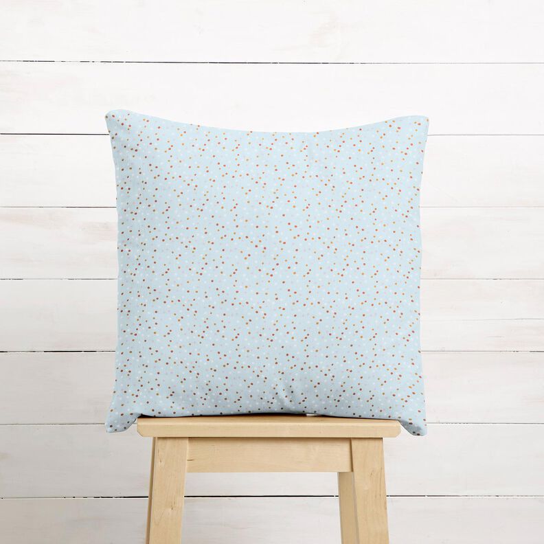 Baumwollstoff Cretonne Pünktchen – hellblau,  image number 8