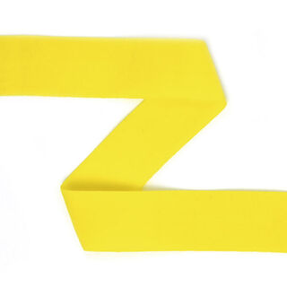 Elastisches Einfassband (Falzgummi), matt - sonnengelb, 