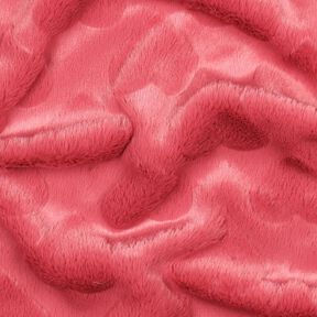 Kunstfell Herzen | Poppy Fabrics – malve, 