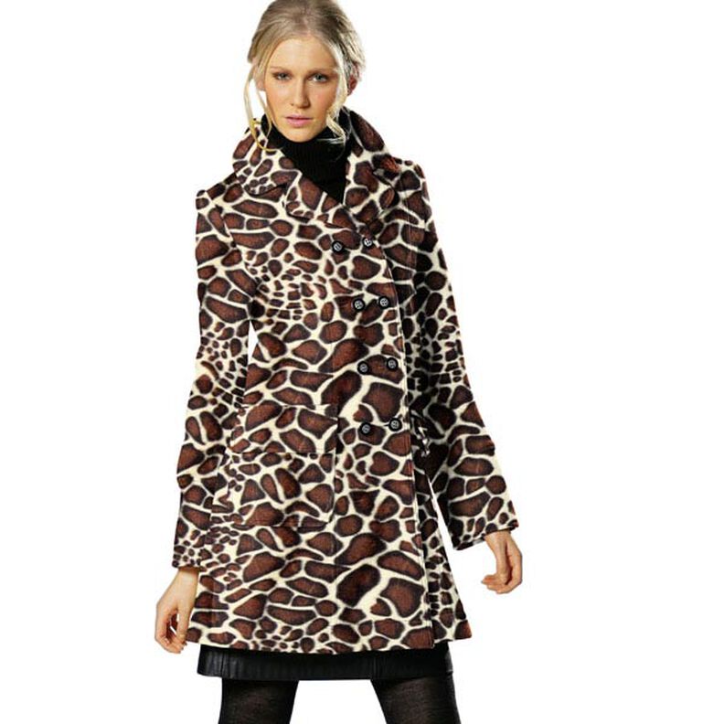 Tierfellimitat Giraffe – braun,  image number 4