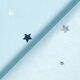 GOTS Baumwollpopeline Skribbel-Optik Sterne | Tula – hellblau,  thumbnail number 4