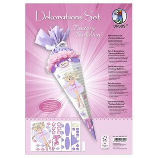 Dekorations-Set Ballerina, 