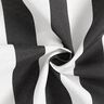 Dekostoff Canvas Streifen – schwarz/weiss,  thumbnail number 3